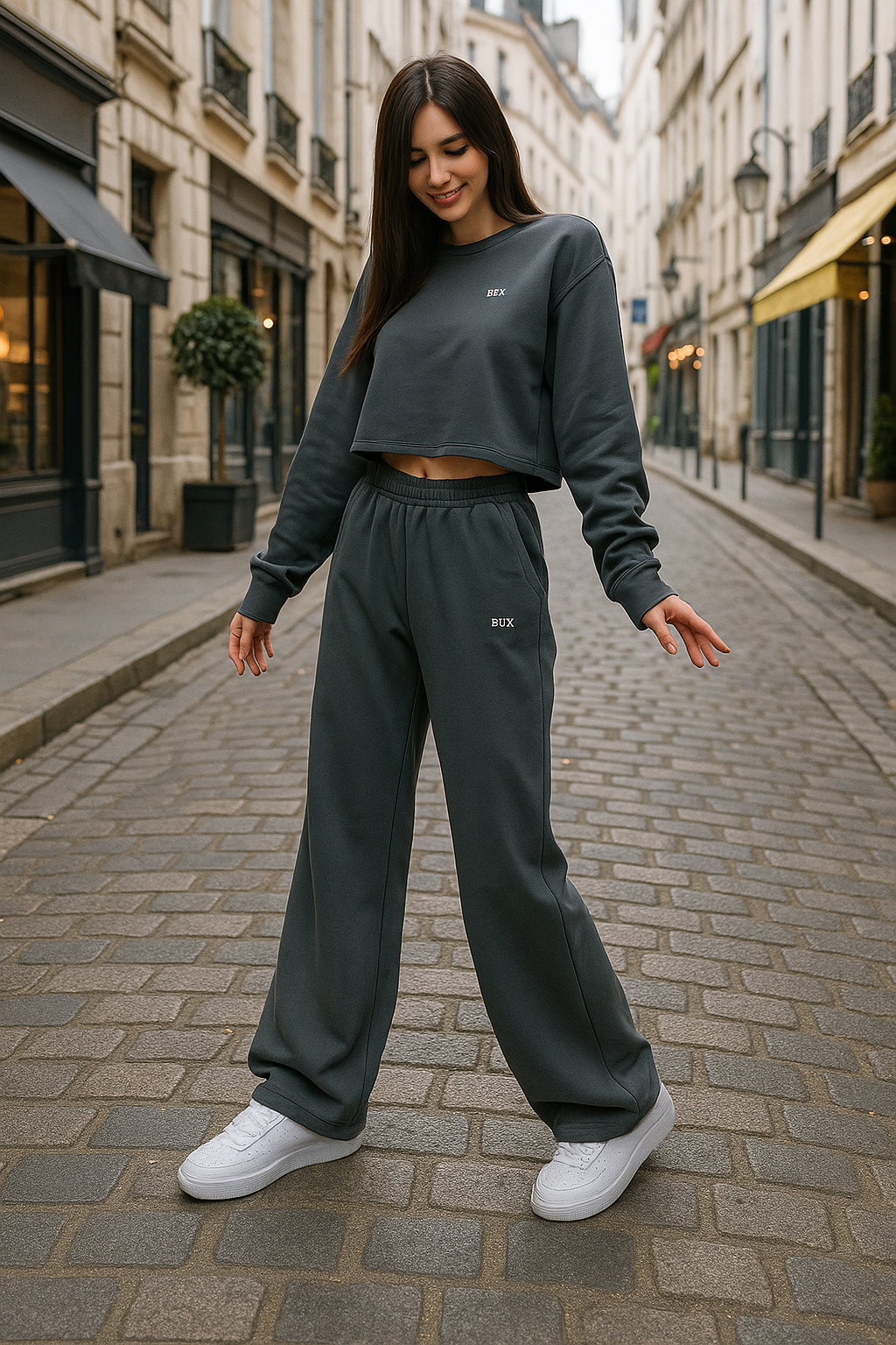 Edge Cut Long Sleeve Tee